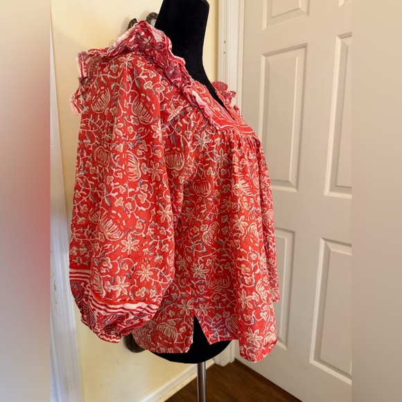 Anthropologie Cleobella Mylah Boho Blouse - Picture 7 of 9